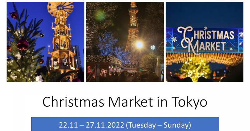 Tokyo Christmas Market with design, handicraft, food & beverage and travel from Baltic and Nordic countries